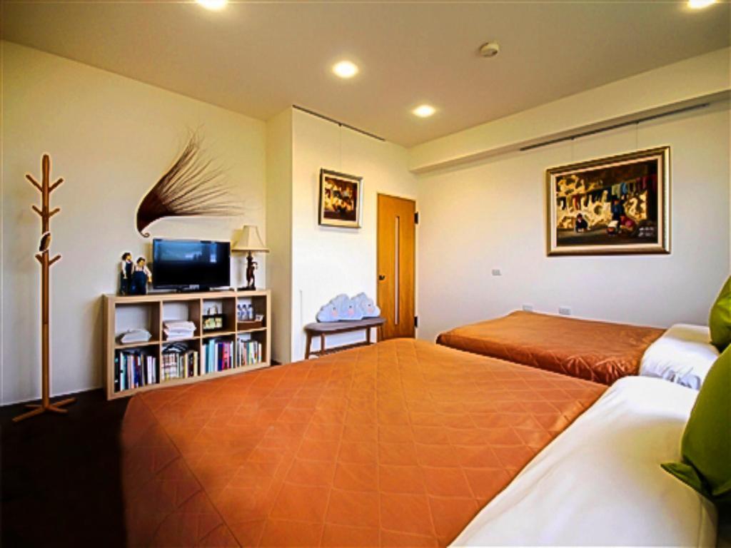 Taichung Xinshe Garden Life Homestay B&B חדר תמונה